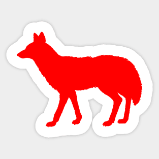 coyote Sticker